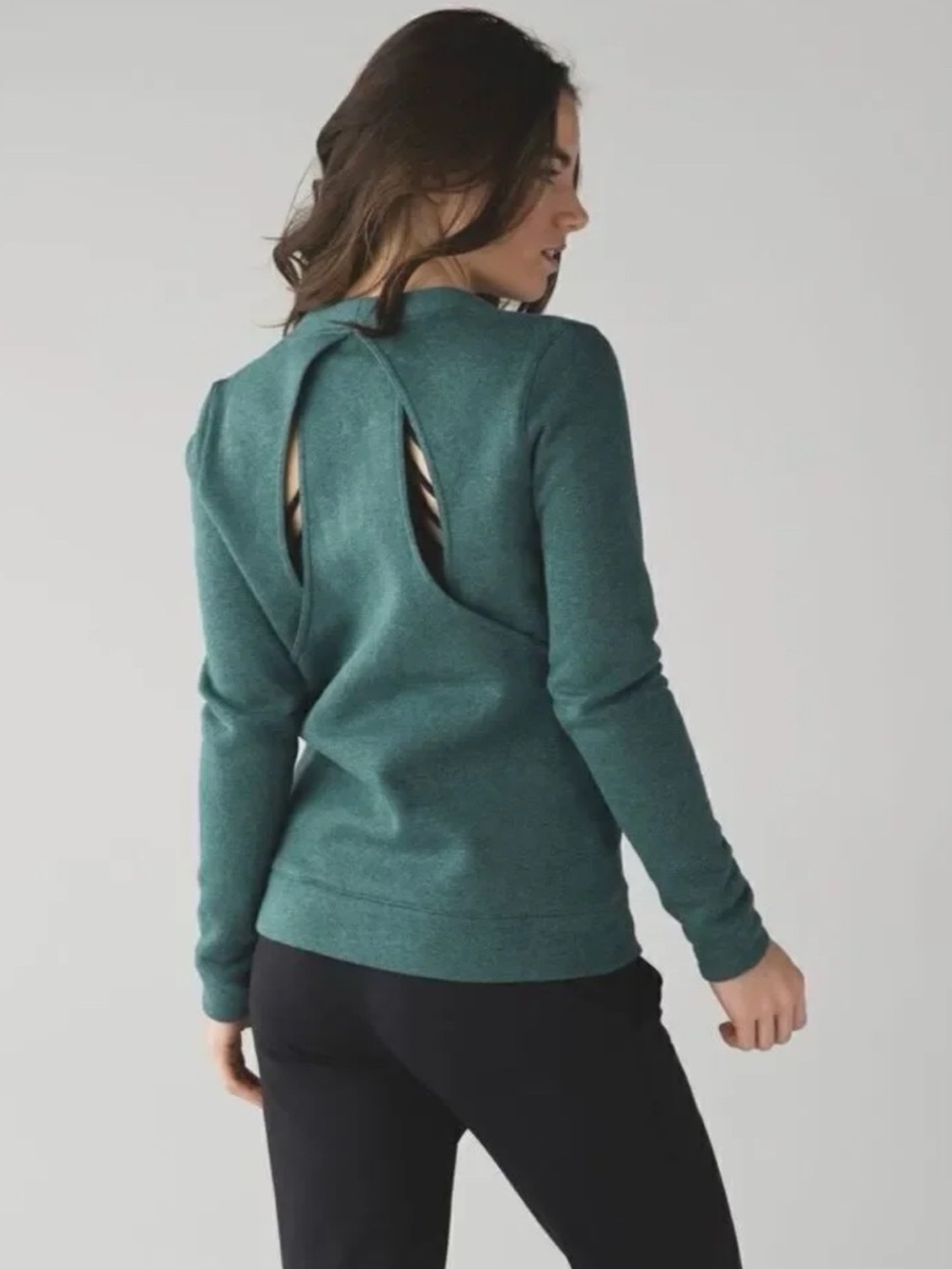 Lululemon &go Endeavor Long Sleeve
Heathered Deep Green Size 8